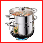 Couscoussier 28cm,26cm,24cm,22cm