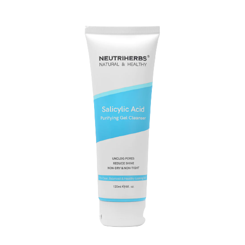 Neutriherbs Nettoyant Visage à l’Acide Salicylique pour Peau Grasse 120 ml