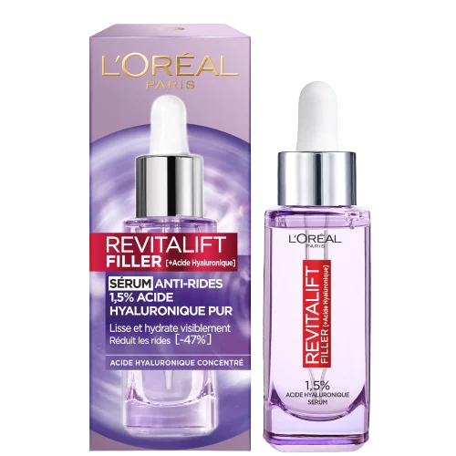 L’Oréal Revitalift Filler Sérum Anti-rides 1.5% Acide Hyaluronique Pur 30 ml