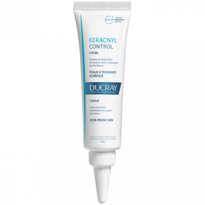 Keracnyl Ducray Control Creme Peaux A Tendance Acneique 30ml