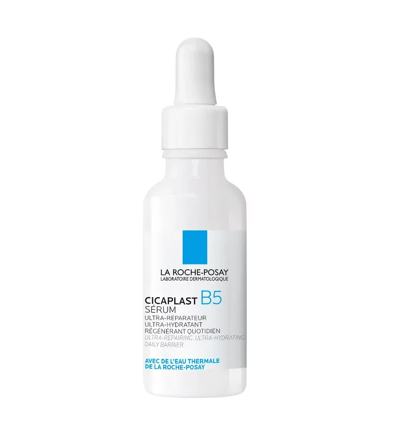 La Roche-Posay CICAPLAST B5 – Sérum Ultra Réparateur Hydratant Régénérant – Visage – Tous Types de Peaux, 30ml