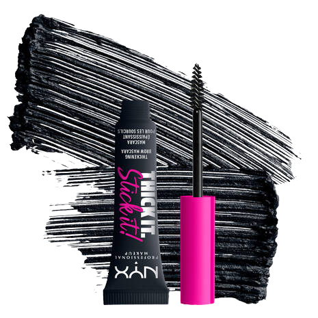 NYX Professional Makeup Mascara à Sourcils Thick It Stick It ! 08 Black