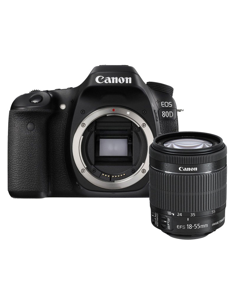Canon EOS 80D + EF-S 18-55mm f/3.5-5.6 IS STM