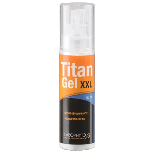 Titan Gel XXL Crème Développante Flacon Pompe 60 ml