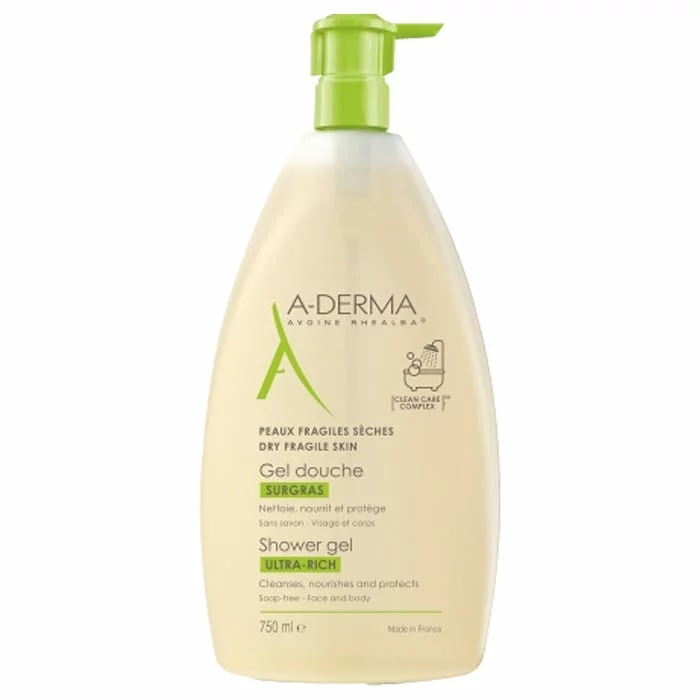 A Derma Gel Douche Surgras 750ml