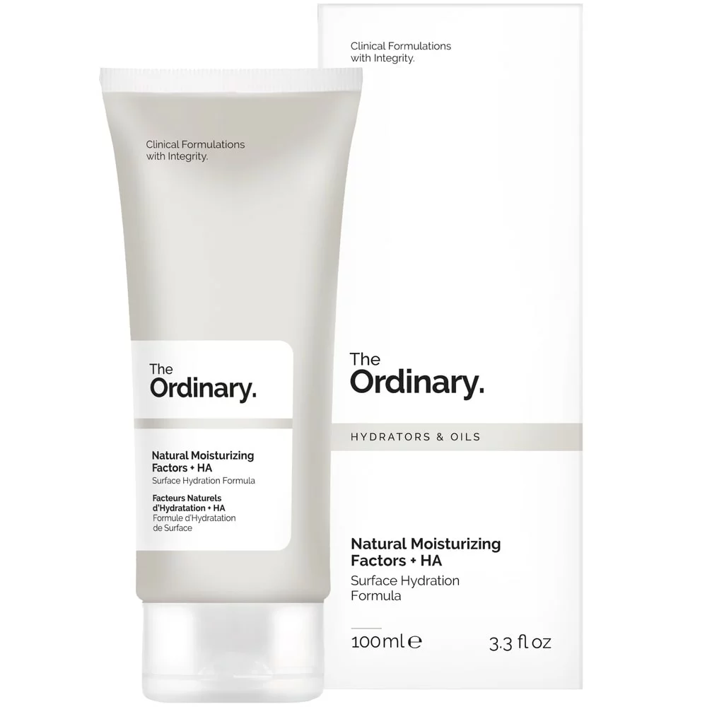 The Ordinary Facteurs Naturels d’Hydratation + HA : Crème Hydratante 100ml