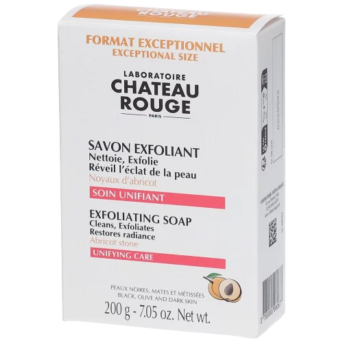 Chateau Rouge Savon Exfoliant Noyaux D’abricot 200 g