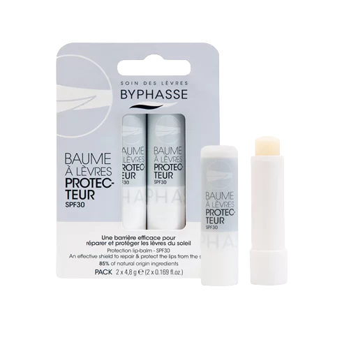 Byphasse Baume à lèvres protecteur SPF30 2u.