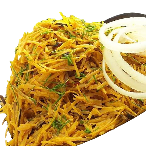 1 plate of Abacha