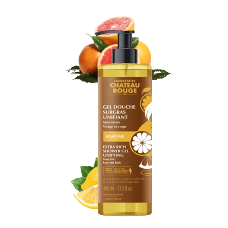Chateau Rouge Gel Douche Unifiant Agrumes 400 ml