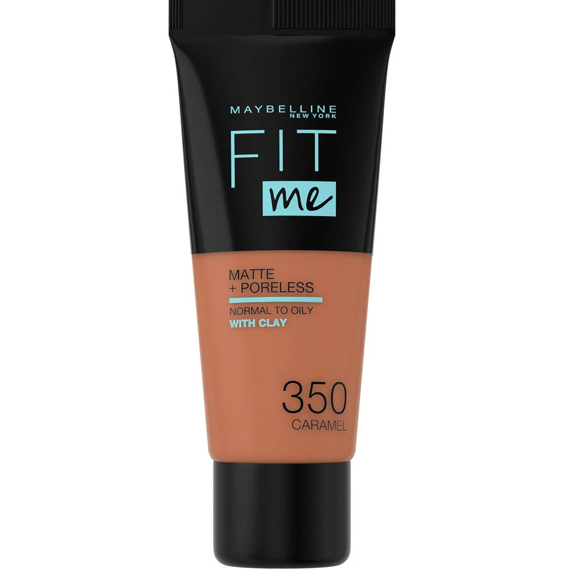 Maybelline New York FIT ME Fond De Teint Matte & Poreless 350 Caramel