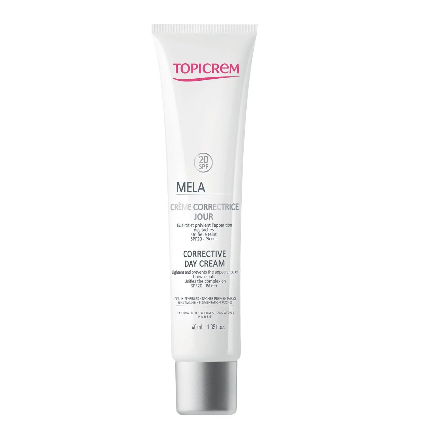 Topicrem Mela Crème Correctrice Jour SPF20 40 ml