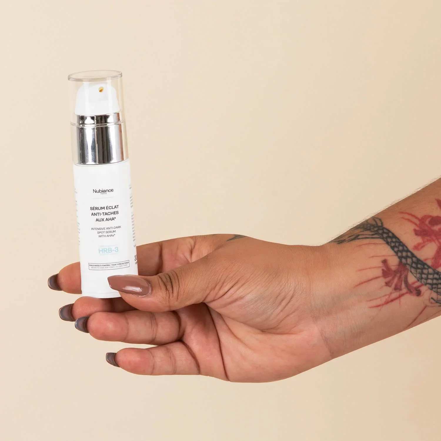 Nubiance Sérum Éclat Préparateur Anti-taches HRB-3 aux Acides de Fruits, 30ml