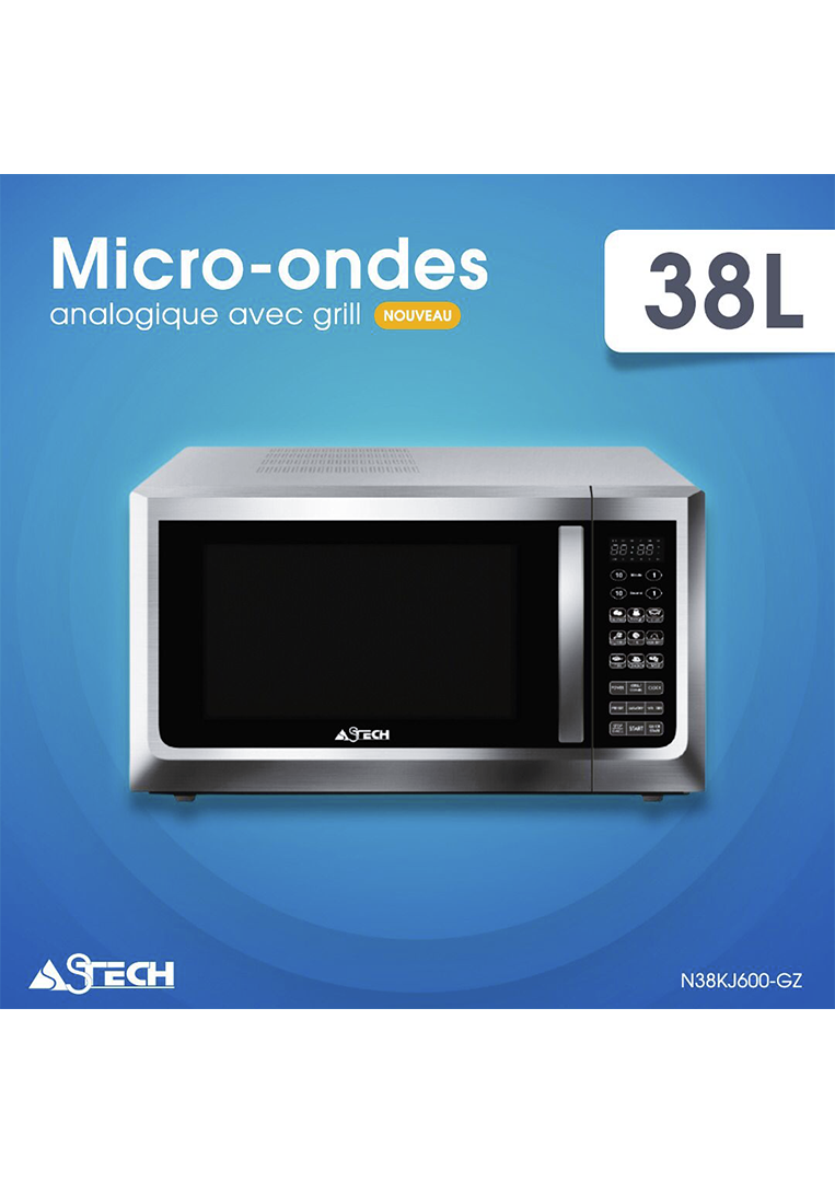 MICRO ONDE Astech 38 LITRES N38KJ600-GZ