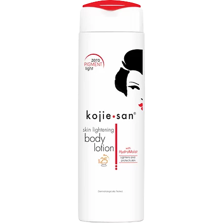 Kojie San Lait Unifiant Corps avec Protection Solaire Spf25 250ml