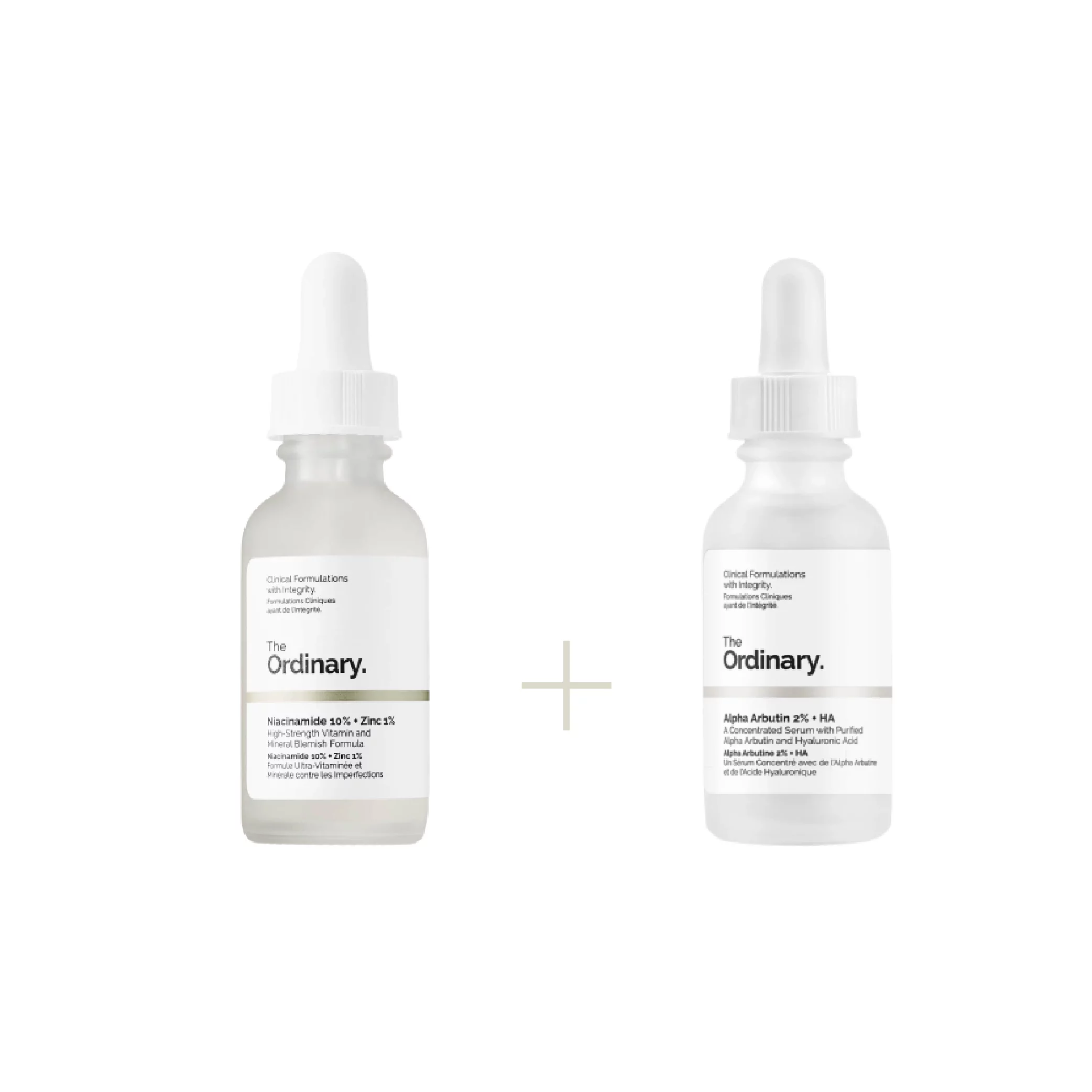 The Ordinary Pack Anti Hyperpigmentations (Niaciminamide + Alpha Arbutin )