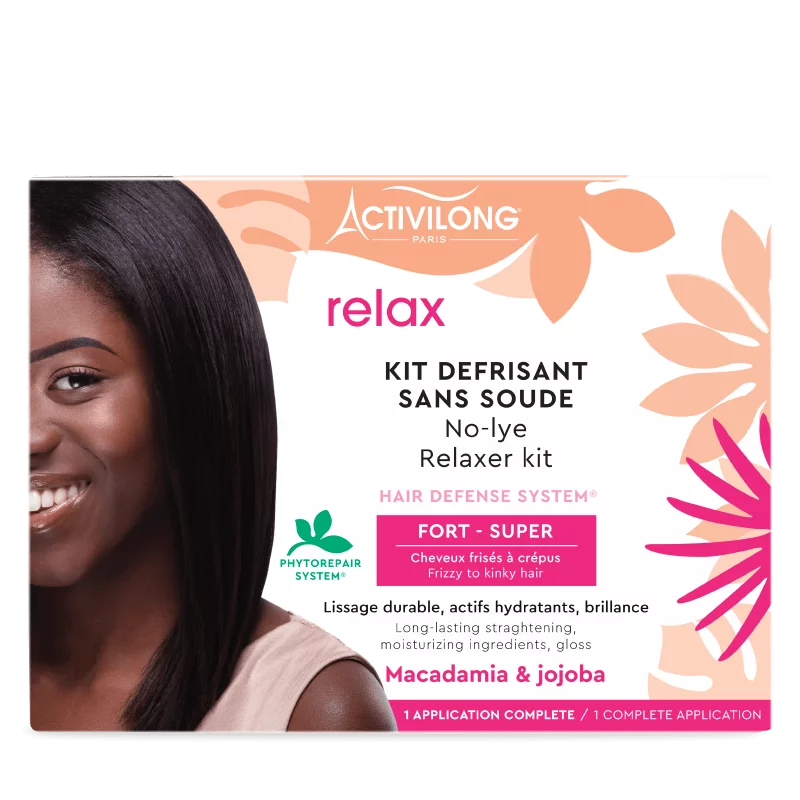 Activilong paris Kit Défrisant sans soude RELAX – FORT