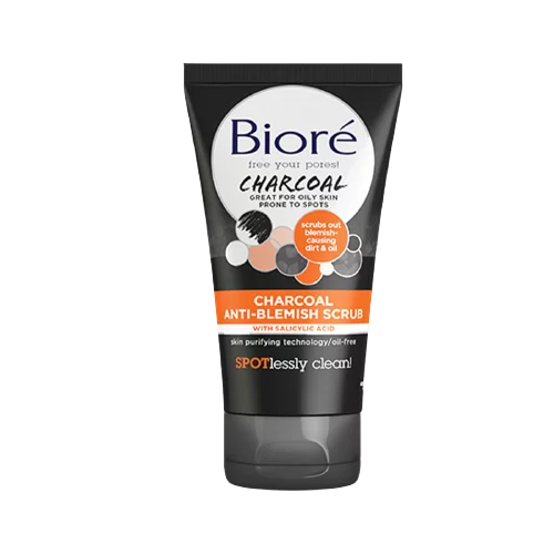 BIORE Exfoliant Anti-Imperfections au Charbon 125 ml
