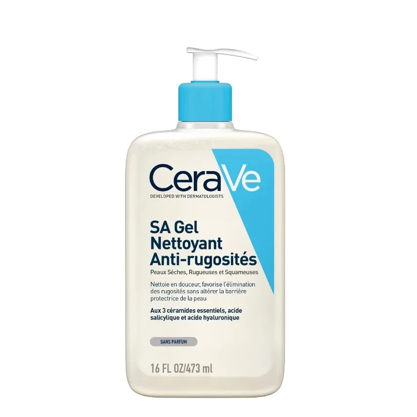 CeraVe SA Gel Nettoyant Anti-Rugosités 473 ml