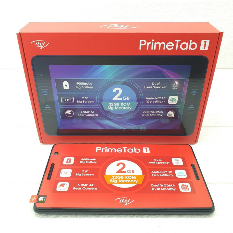 Itel Prime TAB 1 - 7.0" 1GB RAM 32GB ROM 5MP 3000mAh