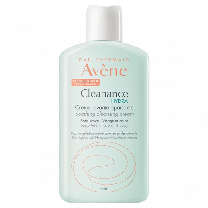 Avene – CLEANANCE HYDRA – Crème Lavante Apaisante, 200ml