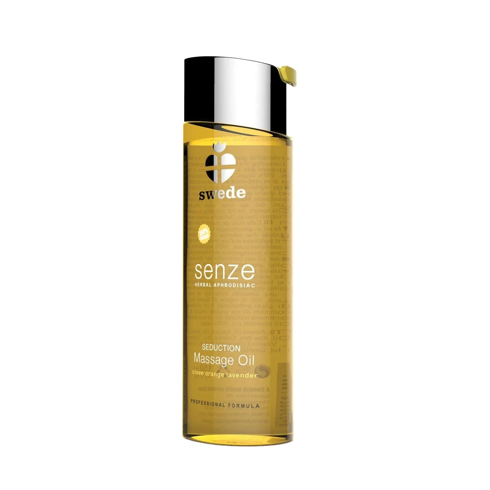 Swede Huile de Massage Senze Seduction Clou de Girofle, Orange Et Lavande 150 ml