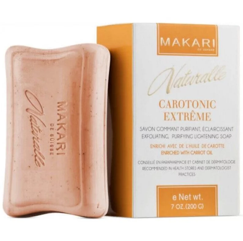 Makari Naturalle Carotonic Extreme Savon Huile de Carotte 200g