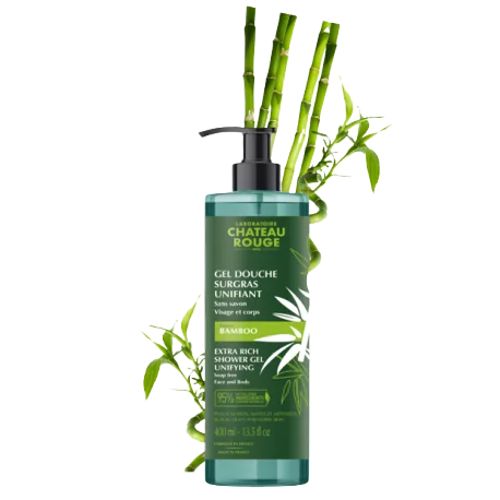 Chateau Rouge Gel Douche Unifiant Bambou 400 ml