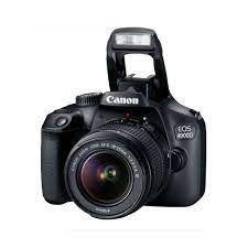 Appareil Photo Canon EOS 4000D Avec Objet EF-S 18-55mm III, 18 MP, Noir