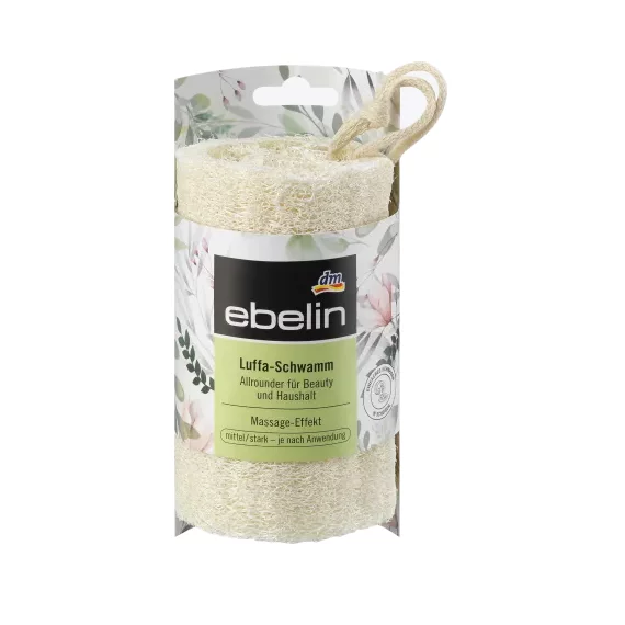 Ebelin Éponge Luffa exfoliant (gommant) 1 Pièce