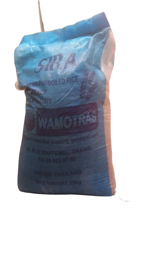 25KG OF  ORIGINAL WOMATRA BLUE BAG RICE