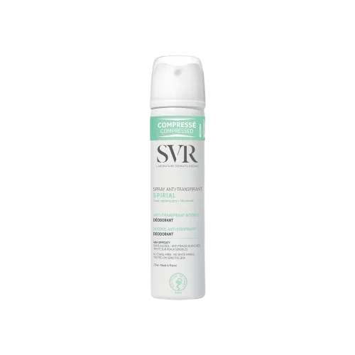 SVR Spirial Déodorant Spray Compressé Efficacité 48h 75 ml