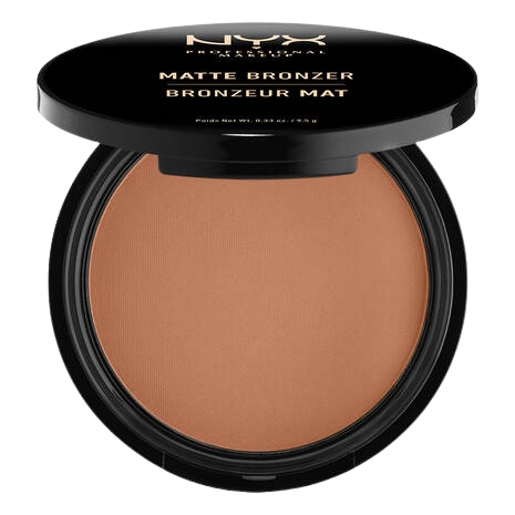 NYX Professional Makeup Poudre Bronzante Visage et Corps Matte Bronzer Dark Tan 04 – 9,5 g
