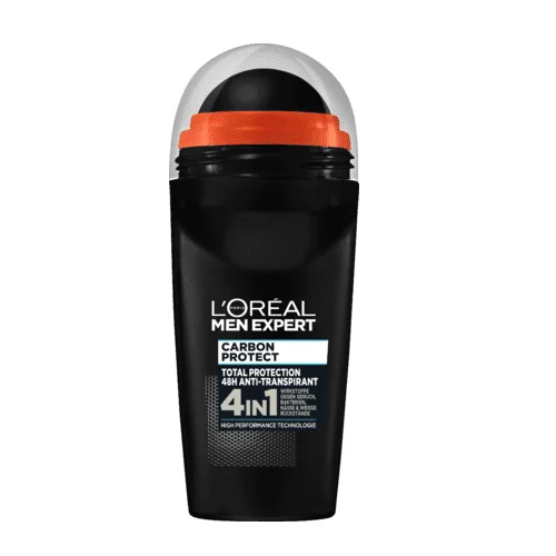 L’OREAL Déodorant Homme Anti-Tranpirant Roll On Carbon Protect 50 ml
