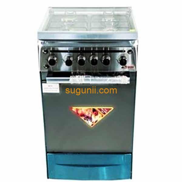 CUISINIERE – 4 FEUX – 50×50 – ASTECH – XA50GS – INOX