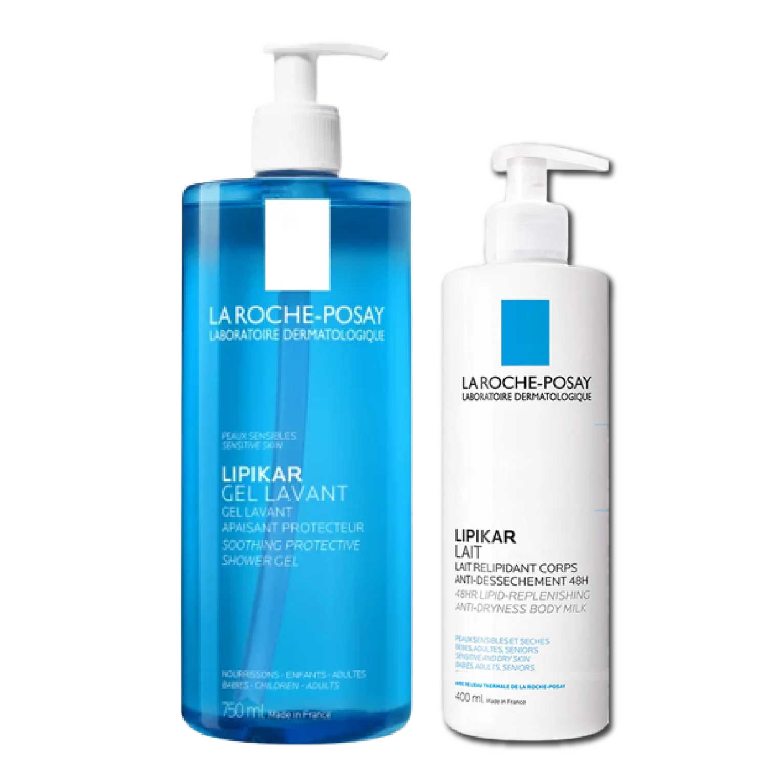 La Roche Posay Duo Lipikar Soins Essentiels Visage Et Corps