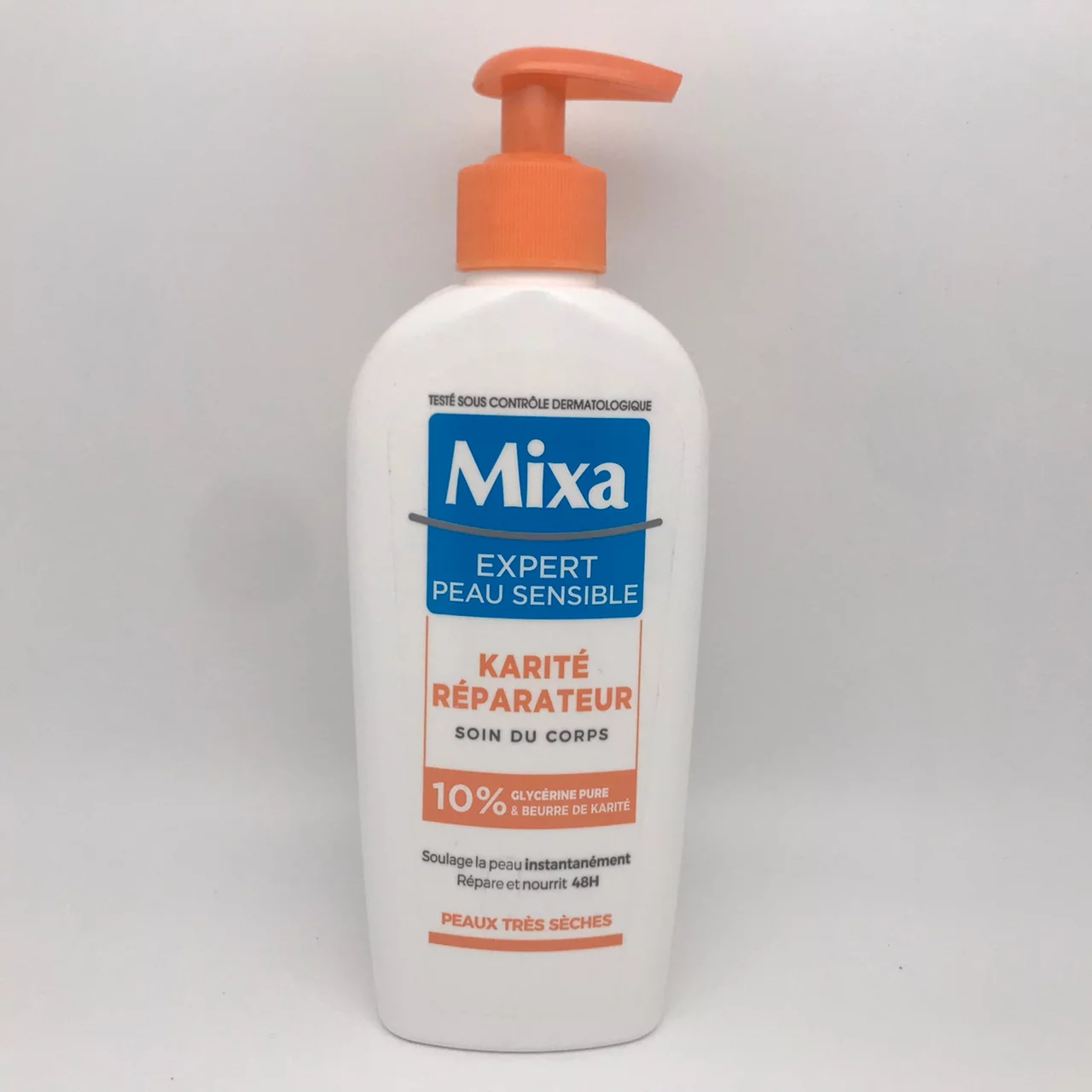 Mixa Lait Corps Réparateur Karité Soins Corps 250 ml