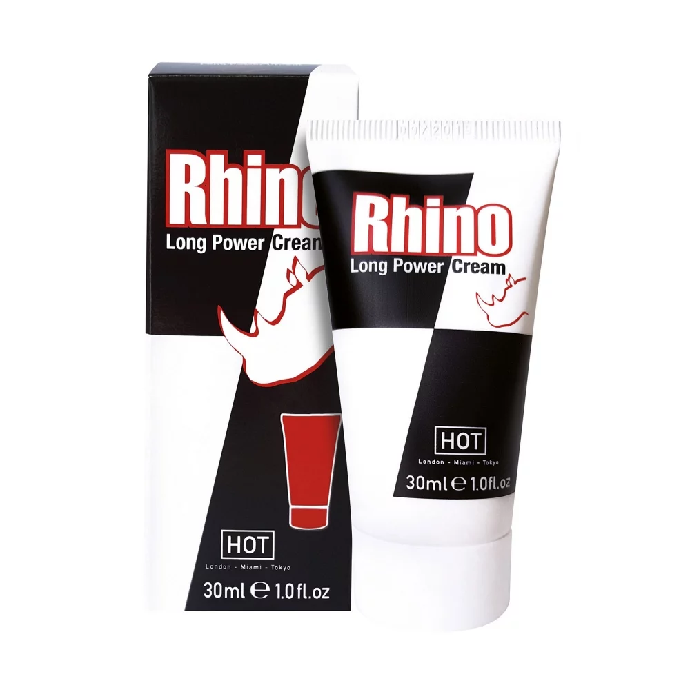 Hot Crème Retardante Rhino 30 ml