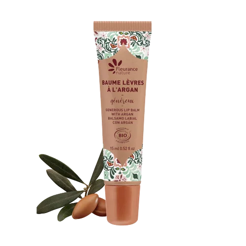 Fleurance Nature Baume Lèvres Généreux à l’Argan 15 ml