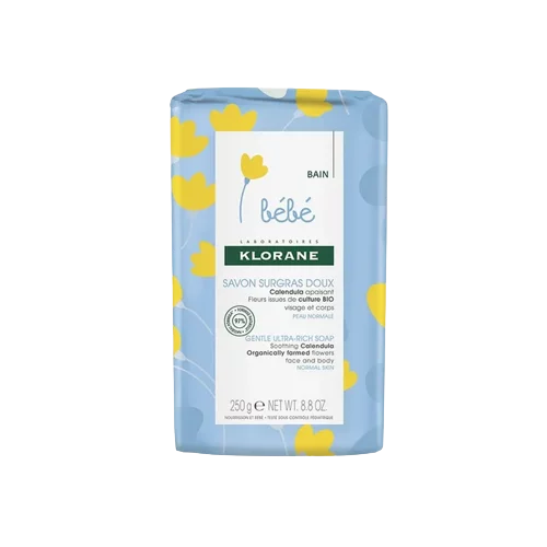 Klorane Bébé Savon Surgras Doux 250 g