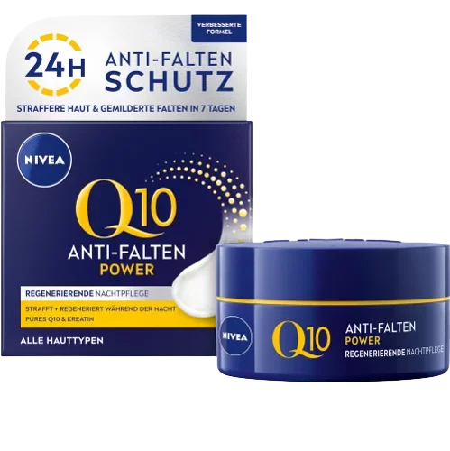 NIVEA Soin de Nuit Q10 Power Anti-Rides + Fermeté 50 ml