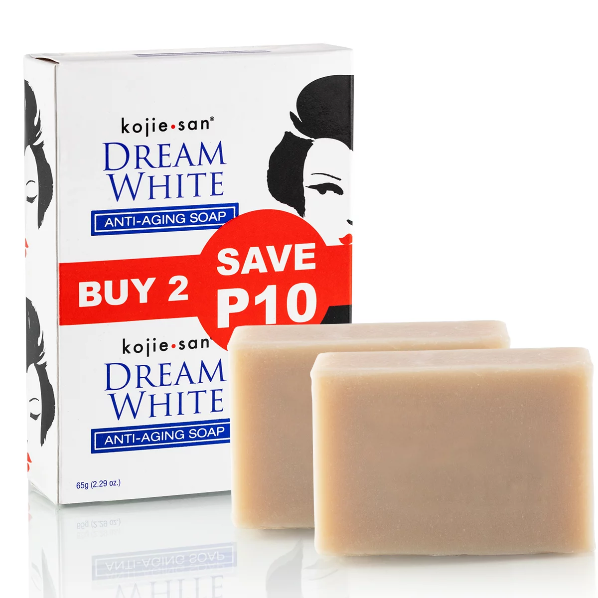 Kojie San Savon Éclat Anti-Age Dream White 65 g lot 2