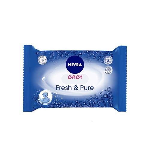 NIVEA Lingettes Pour Bébé «Fresh & Pure» - 63 Lingettes