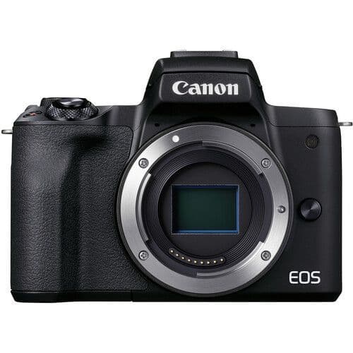 Appareil Photo Canon EOS M50 Noir + Objectif EF-M 15-45 Mm IS STM Noir