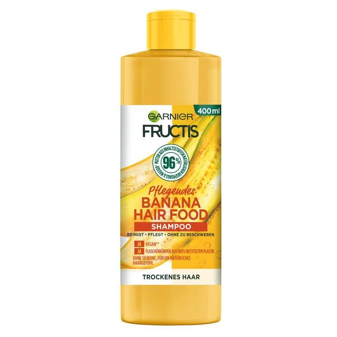 Garnier-Shampooing Fructis Hair Food Banane 400ml