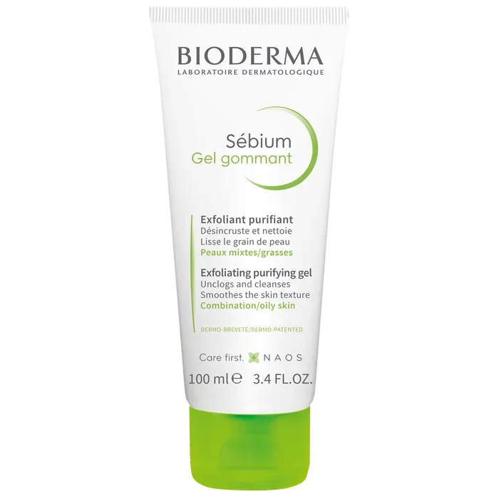 BIODERMA Sébium – Gel Gommant Exfoliant et Purifiant, 100ml