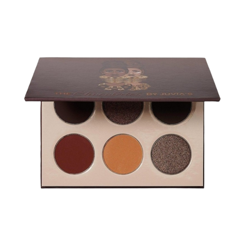 Juvias Place Palette de Fards à Paupières THE CHOCOLATES EYESHADOW 6 Ombres