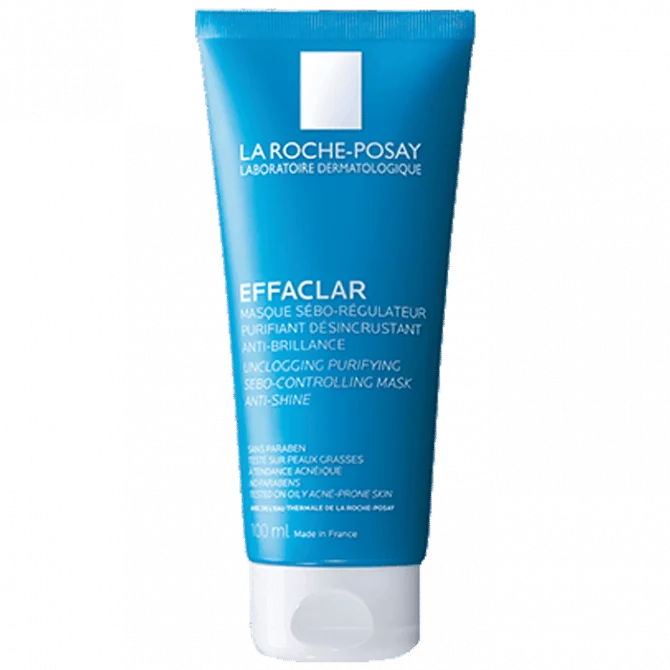La Roche-Posay – EFFACLAR – Masque Sébo-Régulateur, 100ml