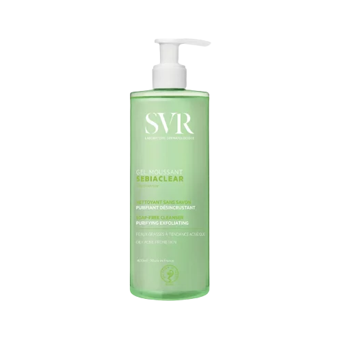 SVR Sebiaclear Gel Moussant Nettoyant Purifiant 400 ml
