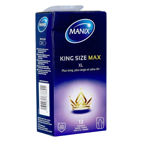Manix King Size Max Boîte de 12